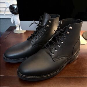 Thursday Boot Company Black Leather Men's Boots